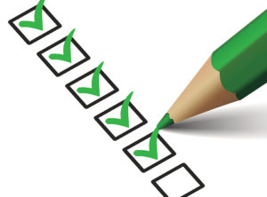 Checklist With Green Checkmark Icon